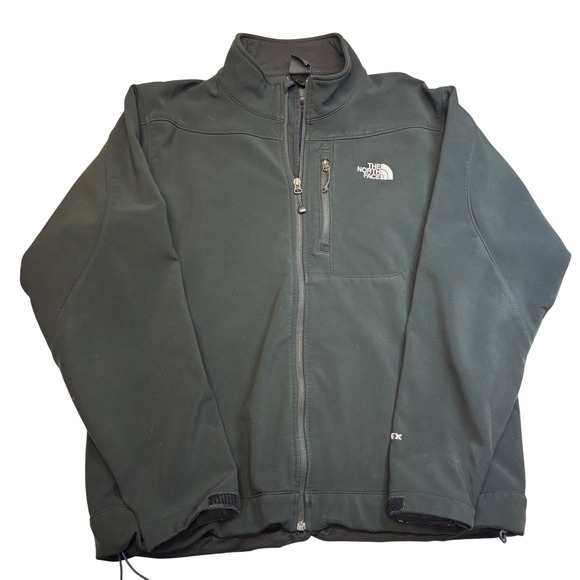 The North Face | Apex | Softshell Jacket | Men's L/G | Black | Full Zip Coat - Picture 1 of 15